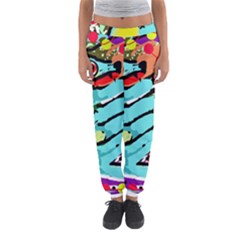 Abstract Animal Women s Jogger Sweatpants by Valentinaart