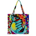 Abstract animal Zipper Grocery Tote Bag View2