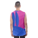 Magenta and blue landscape Men s Basketball Tank Top View2