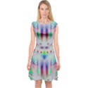 Rainbows In The Moonshine Capsleeve Midi Dress View1