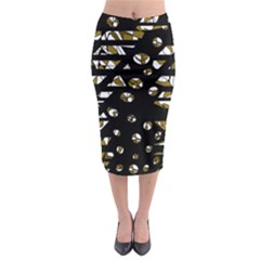 Green Freedom Midi Pencil Skirt by Valentinaart