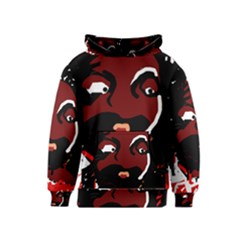 Abstract Face  Kids  Pullover Hoodie