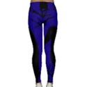 Halloween raven - deep blue Yoga Leggings  View2