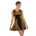 Halloween raven - brown Cotton Racerback Dress View1