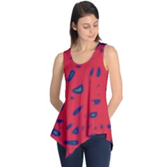 Red Neon Sleeveless Tunic