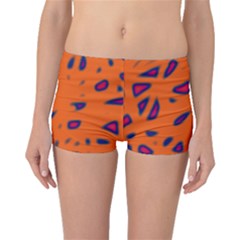 Orange Neon Boyleg Bikini Bottoms by Valentinaart