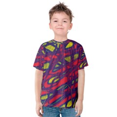 Abstract high art Kid s Cotton Tee