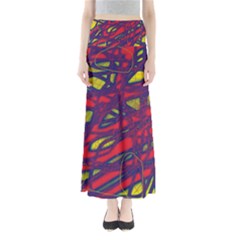 Abstract high art Maxi Skirts