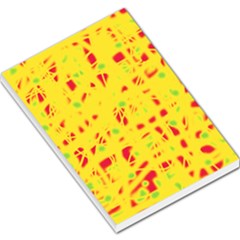 Yellow And Red Large Memo Pads