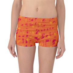 Orange Reversible Boyleg Bikini Bottoms by Valentinaart