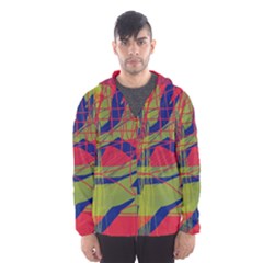 High Art By Moma Hooded Wind Breaker (men) by Valentinaart