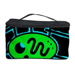 Green and blue abstraction Cosmetic Storage Case