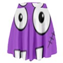 Halloween Frankenstein - Purple High Waist Skirt View2