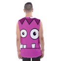 Halloween Frankenstein - pink Men s Basketball Tank Top View2