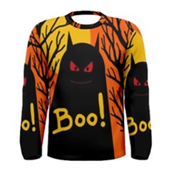 Halloween Monster Men s Long Sleeve Tee by Valentinaart