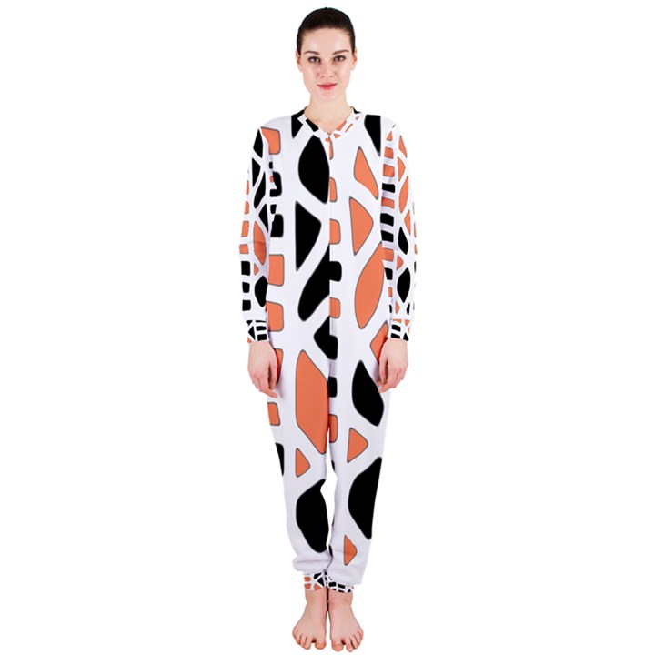 Orange decor OnePiece Jumpsuit (Ladies) 