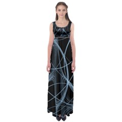 Geometric Space Empire Waist Maxi Dress by designsbyamerianna