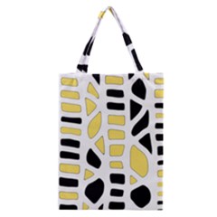 Yellow Decor Classic Tote Bag by Valentinaart