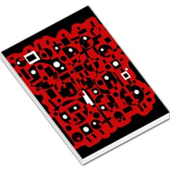 Red Large Memo Pads