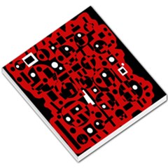 Red Small Memo Pads by Valentinaart