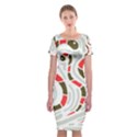 Snakes family Classic Short Sleeve Midi Dress View1