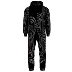 Decorative Guitar Hooded Jumpsuit (men) 