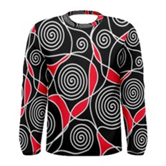 Hypnotic Design Men s Long Sleeve Tee by Valentinaart