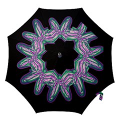 Neon Butterfly Hook Handle Umbrellas (large) by Valentinaart