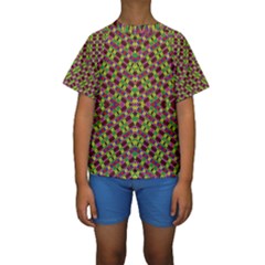 TISHREI KING FOUR I Kid s Short Sleeve Swimwear