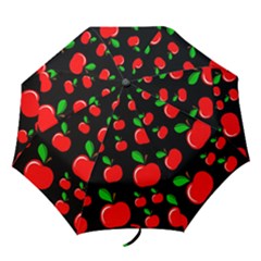 Red Apples  Folding Umbrellas by Valentinaart