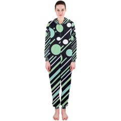 Green Transformaton Hooded Jumpsuit (ladies) 