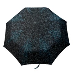 Polygonal And Triangles In Blue Colors  Folding Umbrellas