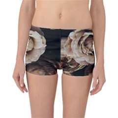 Roses Flowers Boyleg Bikini Bottoms