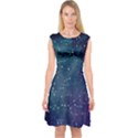 Constellations Capsleeve Midi Dress View1