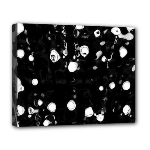 Black Dream  Deluxe Canvas 20  X 16   by Valentinaart