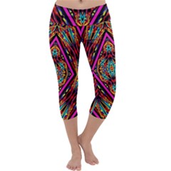 Pick A Number Capri Yoga Leggings by MRTACPANS