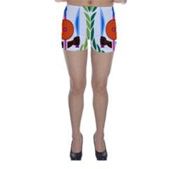 National Emblem Of Djibouti  Skinny Shorts by abbeyz71