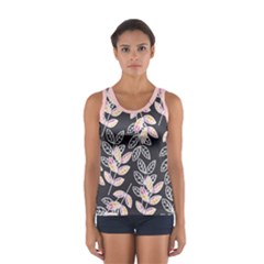 Winter Foliage Women s Sport Tank Top  by DanaeStudio