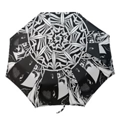 Masked Face Folding Umbrella by DryInk