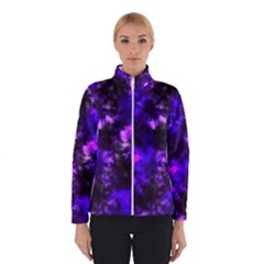 Black And Purple Pattern Winterwear by traceyleeartdesigns