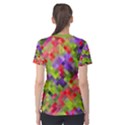 Colorful Mosaic Women s Cotton Tee View2