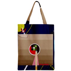 Decorative Abstraction Zipper Classic Tote Bag by Valentinaart