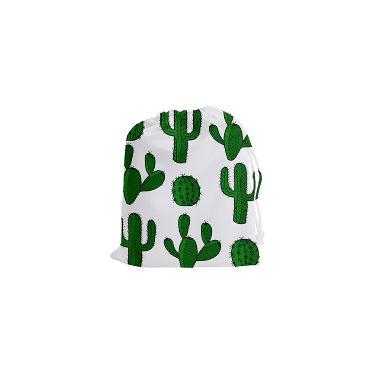 Cactuses pattern Drawstring Pouches (XS) 