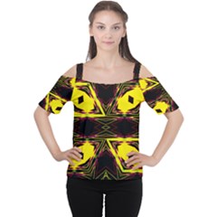 Gtgtj67uj Women s Cutout Shoulder Tee