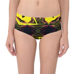 Gtgtj67uj Mid-Waist Bikini Bottoms