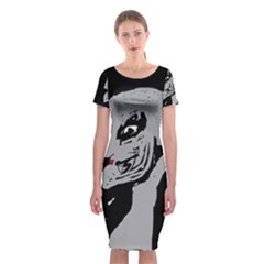 Horror Classic Short Sleeve Midi Dress by Valentinaart