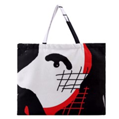 Revolution Zipper Large Tote Bag by Valentinaart