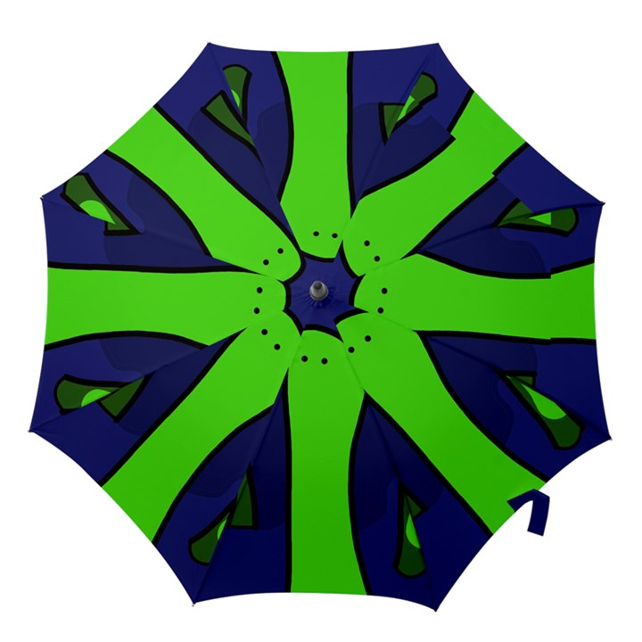 Green snakes Hook Handle Umbrellas (Medium)