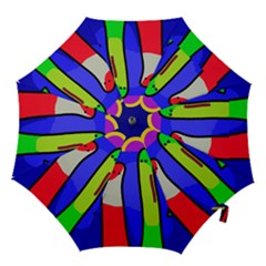 Colorful snakes Hook Handle Umbrellas (Small)