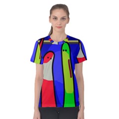 Colorful snakes Women s Cotton Tee